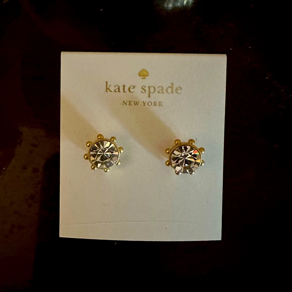 Kate Spade - Flying Colors Bezel Stud Earrings